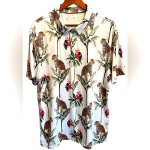 NWOT Ephemoca Performance Safari Polo SZ L